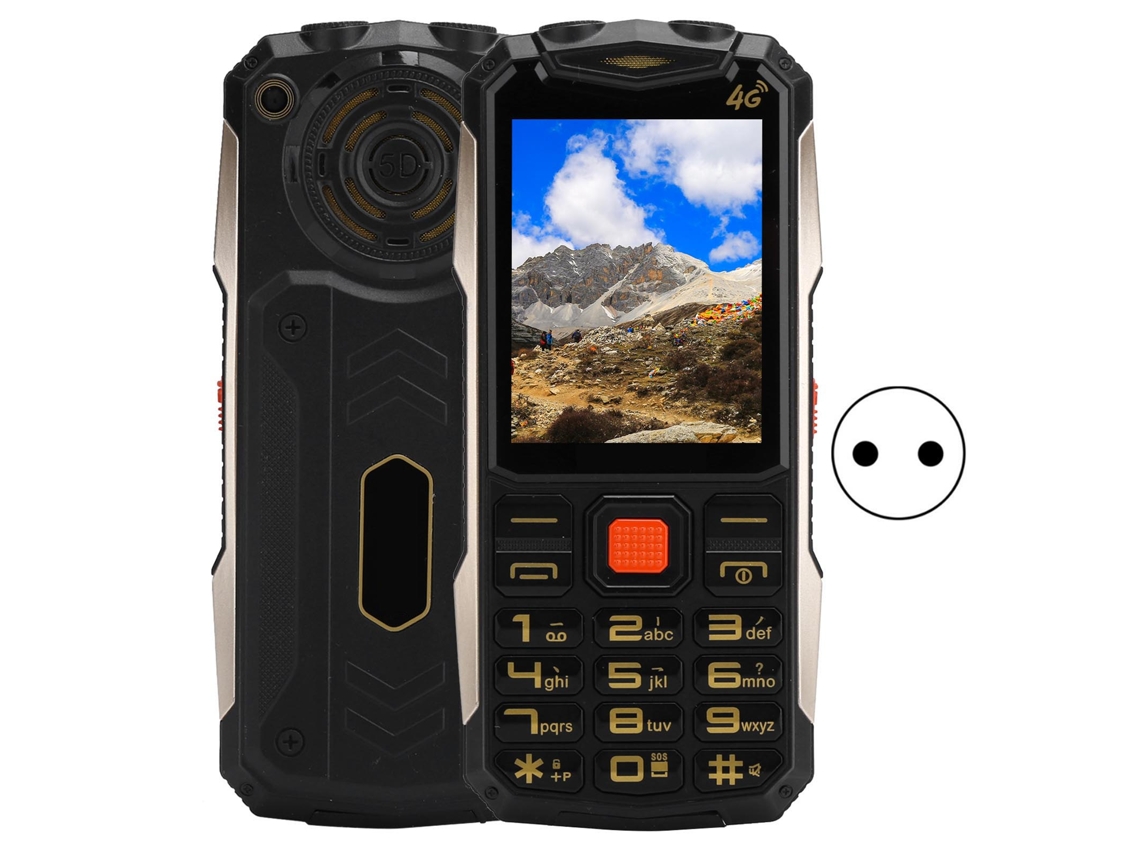 Laxiscreed Telefone Móvel 2g Dual Sim Com Ecrã De 2.4 Polegadas