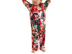 Laxiscreed Pijamas Familiares De Natal Vermelhos Com Manga Longa Para Pais, Filhos E Pets