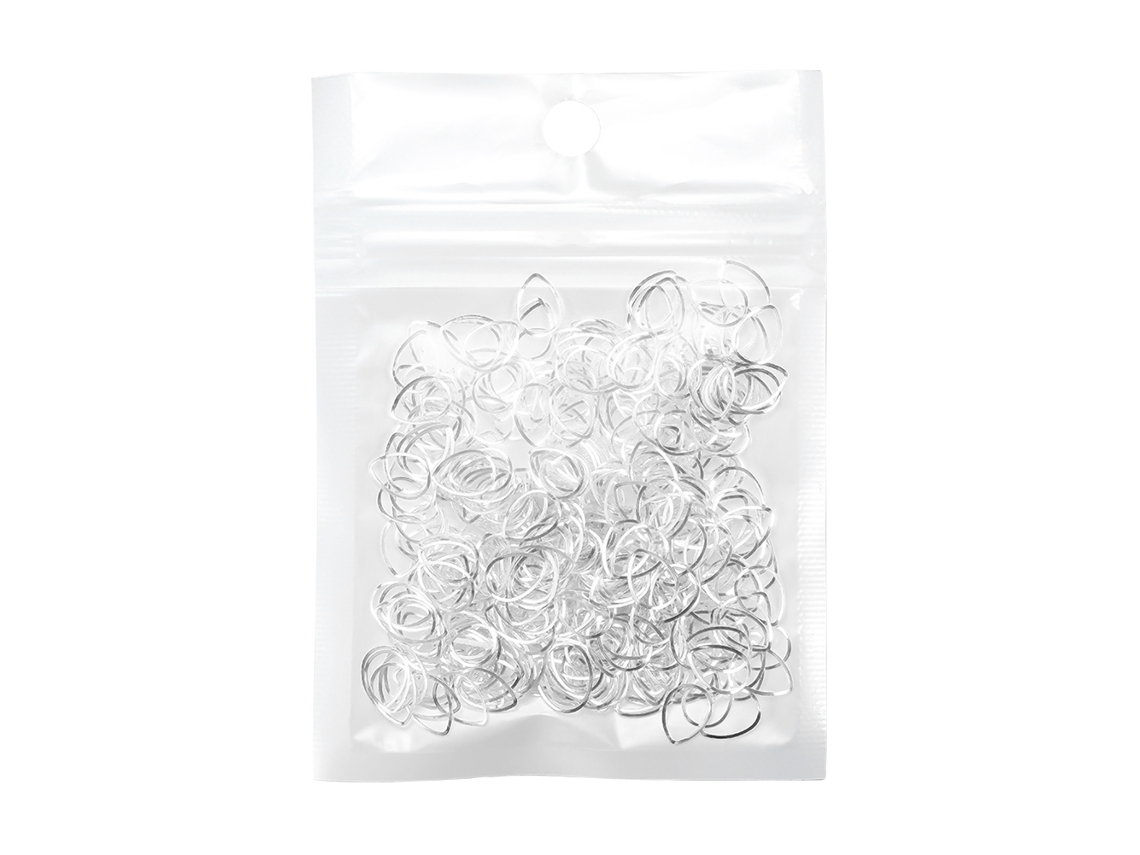 500 Peças/saco Decoração De Unhas Patch De Metal Círculo Oco Para Manicure (07)