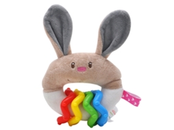 Brinquedo De Sino Para Bebê: Sino Com Chupeta De Animais, Brinquedo De Mastigação, Brinquedo Para Bebês