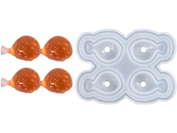 Forma De Gelo Prática, Feita De Material Próprio Para Alimentos, Fácil De Desenformar, Perfeita Para Coquetéis