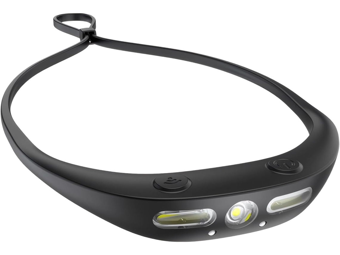 Lanterna De Cabeça Recarregável Silicone, 160 Lúmens, Led Xpg+cob Com