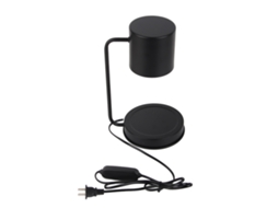 Lâmpada Aquecedor de Velas Aromática de Metal Dimmável com Timer para Quarto Preto