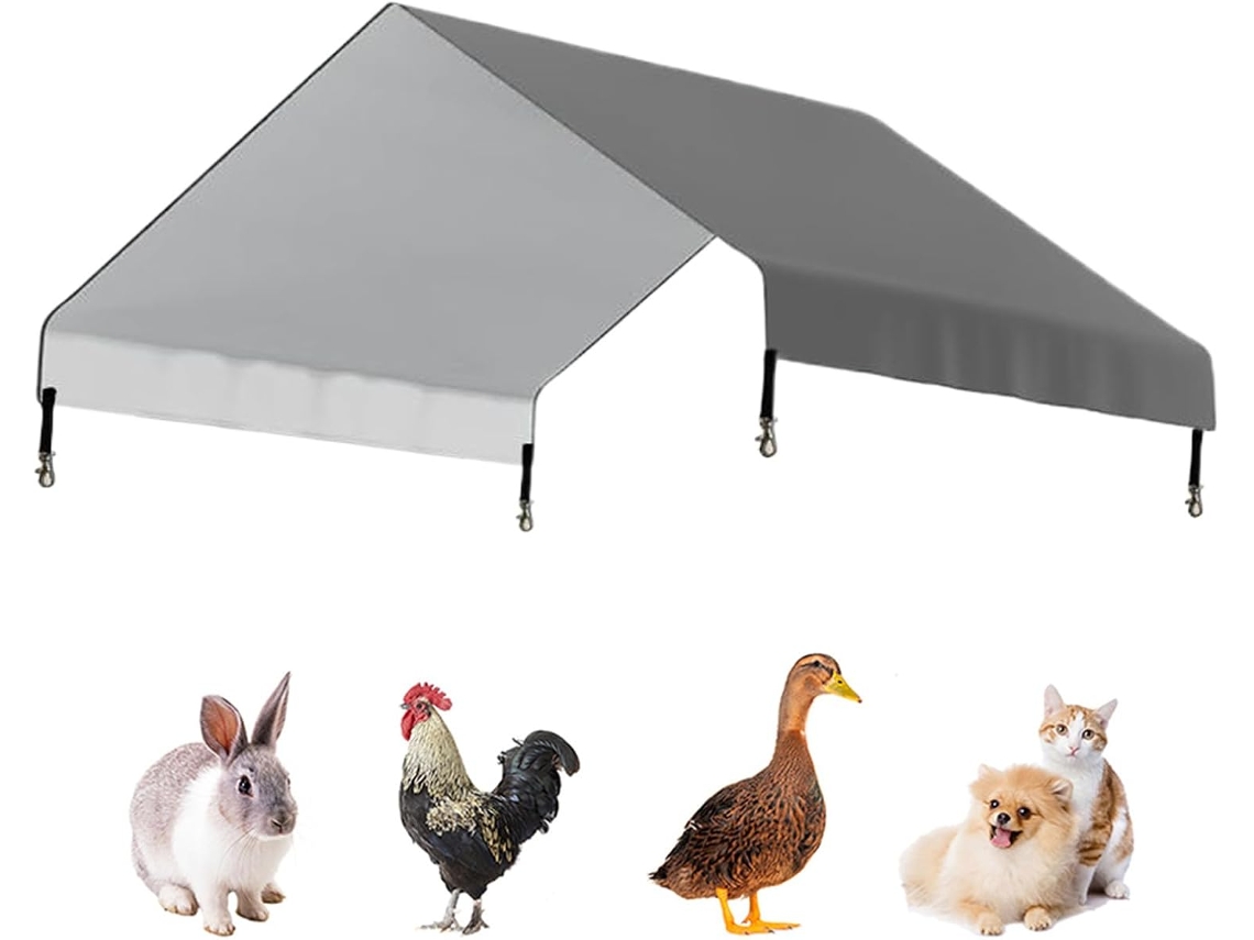 Chicken Coop Cover Waterproof Shade Cloth Replacement For