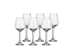 Conjunto De Copos De Vinho Em Casa Esprit Transparente Cristal 360 Ml (6 Unidades)