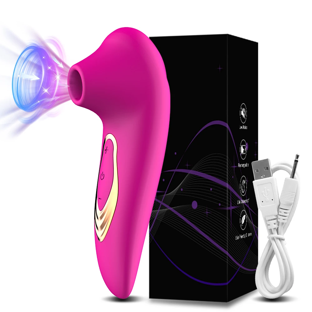 (gm22-vermelho) Vibrador Potente Com Sucção Oral, Estimulador De Clitóris Feminino, Estimulador De Mamilos Feminino, Brinquedo Sexual Adulto