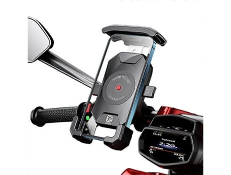 Suporte Para Celular Em Motocicleta, Suporte Para Celular Em Bicicleta, Suporte Para Celular Com Rotação De 360 ??graus No Guidão Para Smartphones De
