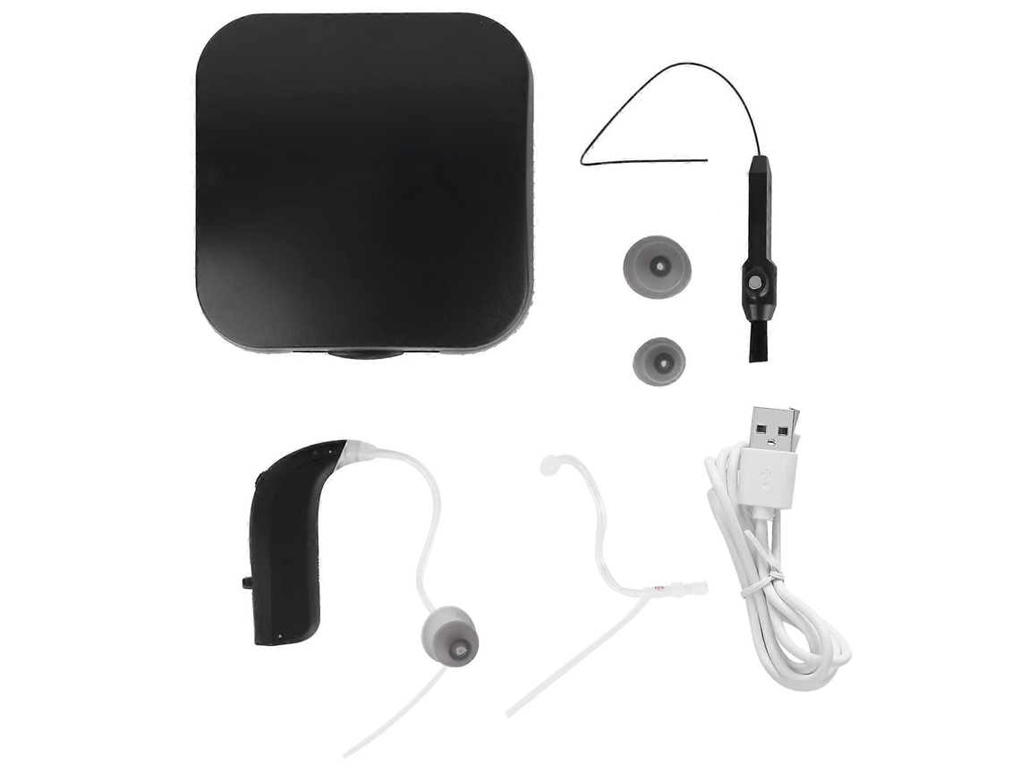 Amplificador Auditivo 130b + Bluetooth Aparelho Auditivo Fone de Ouvido Auxiliar para Idosos Adultos TAISHENGDA
