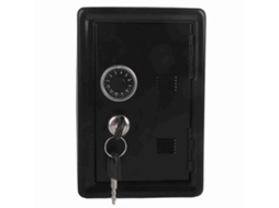 Porta moedas Cofre com Senha e Chaves | S/MARCA