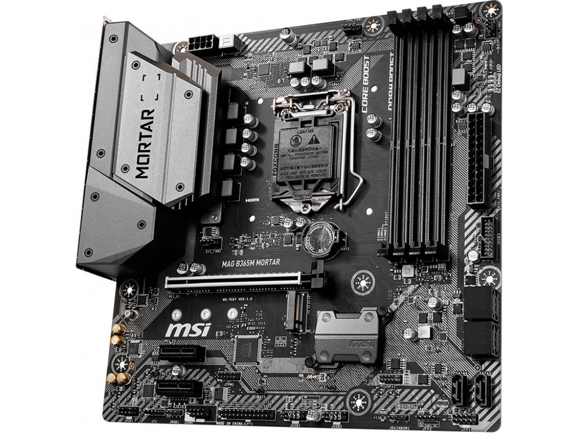 Motherboard MSI MAG B365M Mortar (Socket LGA 1151 (Socket H4) Intel B365 Micro ATX) Worten.pt