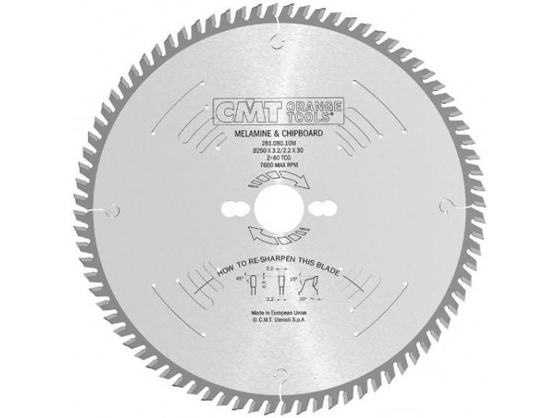 Disco para Serra Circular CMT ORANGE TOOLS  Ø160Mm Z48 - 281.160.48H