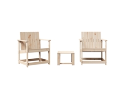 Garden Lounge Set, Garden Lounge Sets Vidaxl Marrom Madeira De Pinho (n/a)