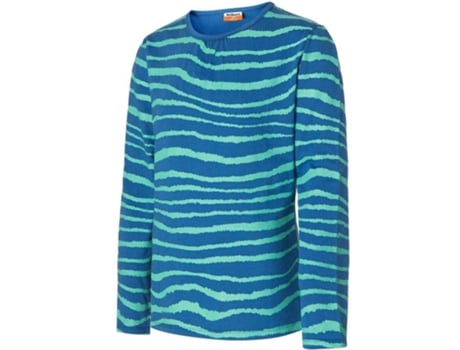 T-shirt De Criança Abery Zebra Olympian Blue Estampado Azul (10)