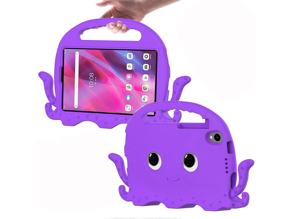 Capa Para Tablet Lenovo Tab M8 4ª Geração, Estilo Polvo, Em Eva + Pc, Com Alça.