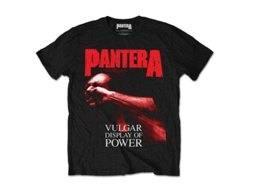 T-Shirt ROCK OFF Pantera - Red Vulgar Preto (Tamanho: S)