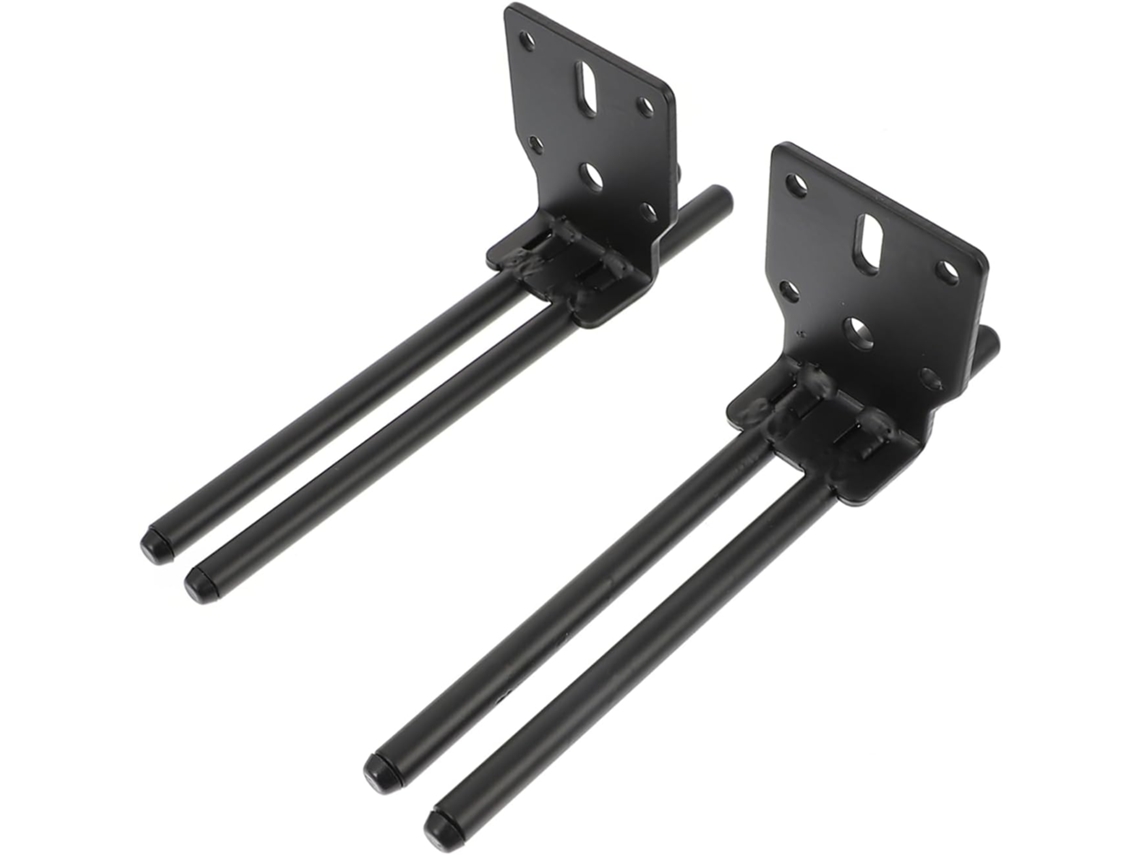 Conjunto Com 2 Suportes Para Móveis E Armários, Resistentes E Ideais Para Guarda-roupas.