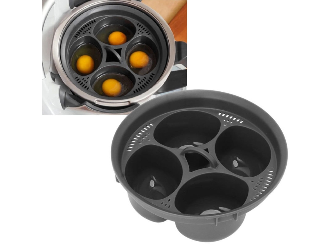 Acessórios: Cozedor De Ovos 4 Em 1(compatível Com Tm5 E Tm6), Cozedor De Ovos 17 X 7 Cm