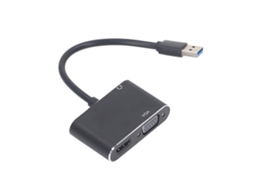 Conversor De Vídeo (usb3.0 Para Hdmi, Usb3.0 Para Vga) Conversor De Vídeo Hd