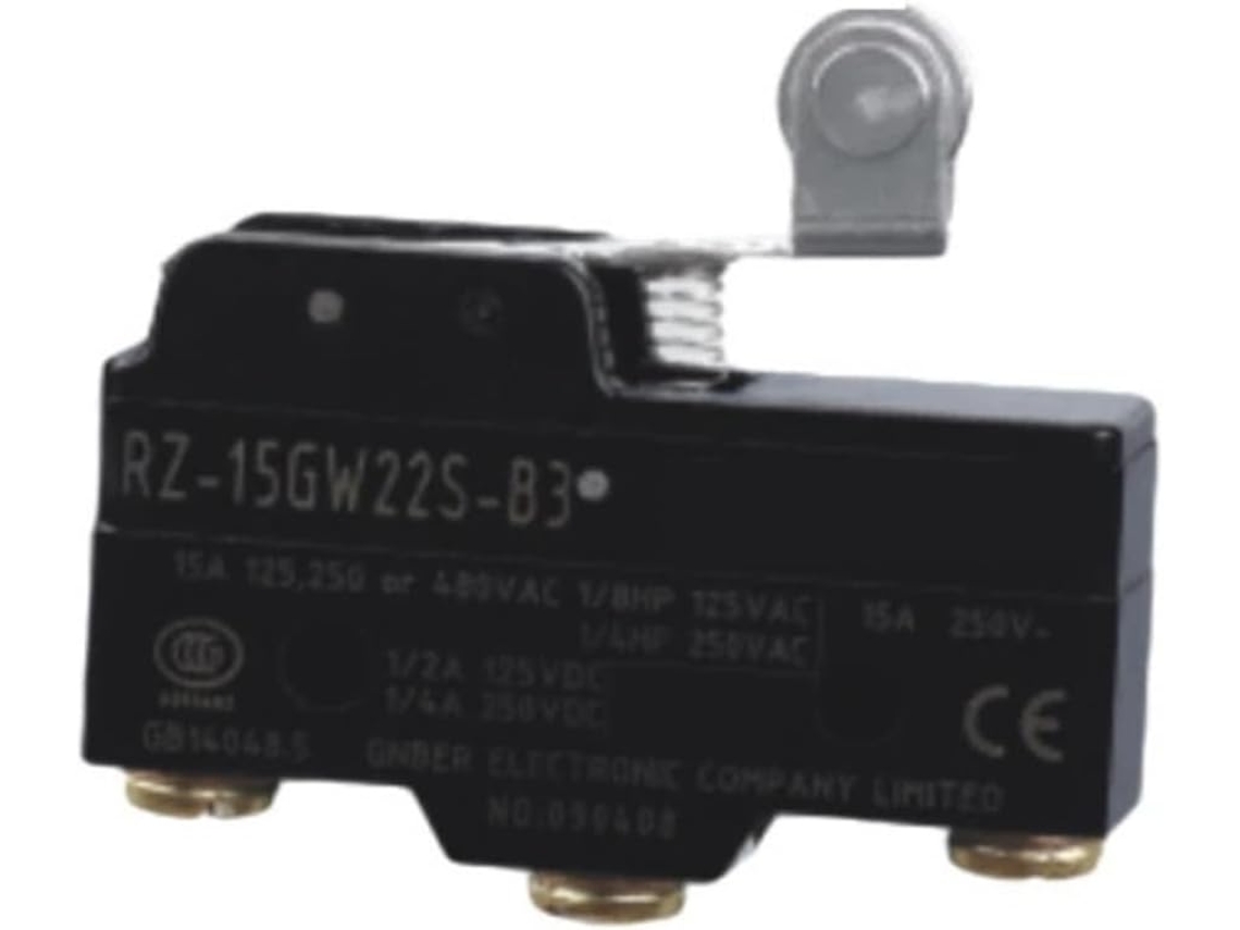 Interruptor De Limite Prateado Rz 15gw22s B3, 16a, 250v