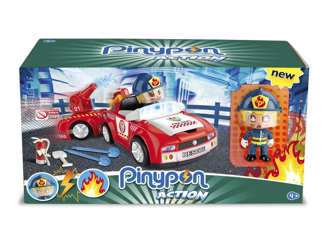 Super Veículos de Ação PINYPON dos Bombeiros
