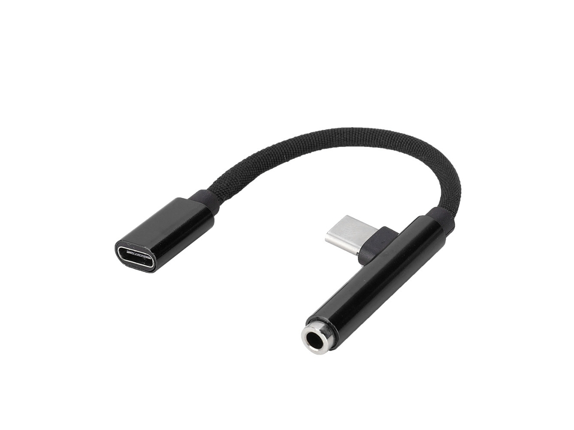 Adaptador 2 em 1 Type C, carregamento, áudio e chamadas | EOOCOO