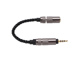 Aetheria adaptador de Áudio 2.5mm Macho para 3.5mm Fêmea Estéreo para Celulares Fones de Ouvido Tablets