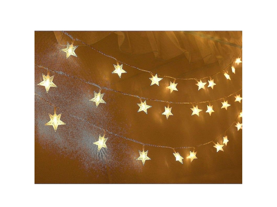 Luces De Cadena Impermeables, Luces Led De Navidad Con Batería Para Exterior E Interior