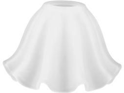 Vidro de Substituição com Padrão Floral para Lustre de Luminária Pendente SFUSHOS