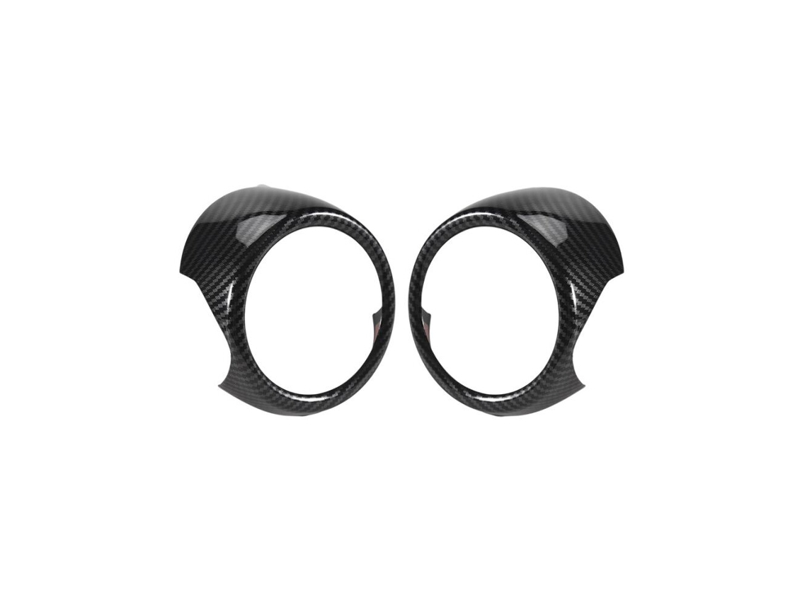 Acabamento da Capa do Puxador da Porta para Cooper 3dr F56 Estilo Fibra de Carbono (interior)