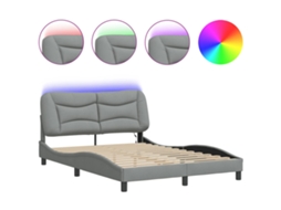 Estrutura de Cama com Led MAISON EXCLUSIVE (140x190 cm) em Tecido