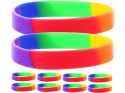 Conjunto De 42 Pulseiras Silicone, Pulseiras Elásticas, Acessórios Para Eventos E Ocasiões Especiais