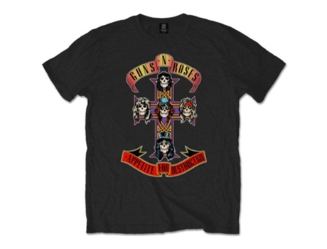 T-shirt GUNS N ROSES (XXl - Preto)