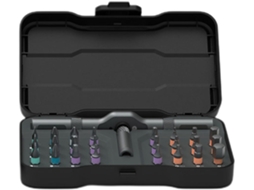 Conjunto De Chave Catraca E Kit Fenda Multifuncional Com Bits