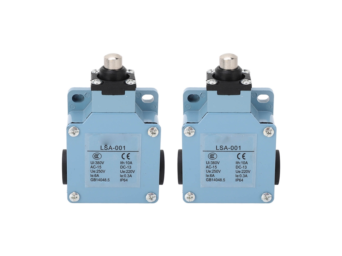 2pcs Interruptor De Limite Momentâneo Com Plunger Auto-reposição Para Cnc Milling 3d Printer 250v 220v