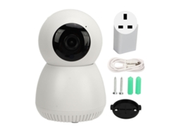 Security Camera Night Vision 2 Way Talk Auto Focus 100‑240v 1080p Wifi Home Camera Motion Detection For Pet Kids Uk Plug LAXISCREED