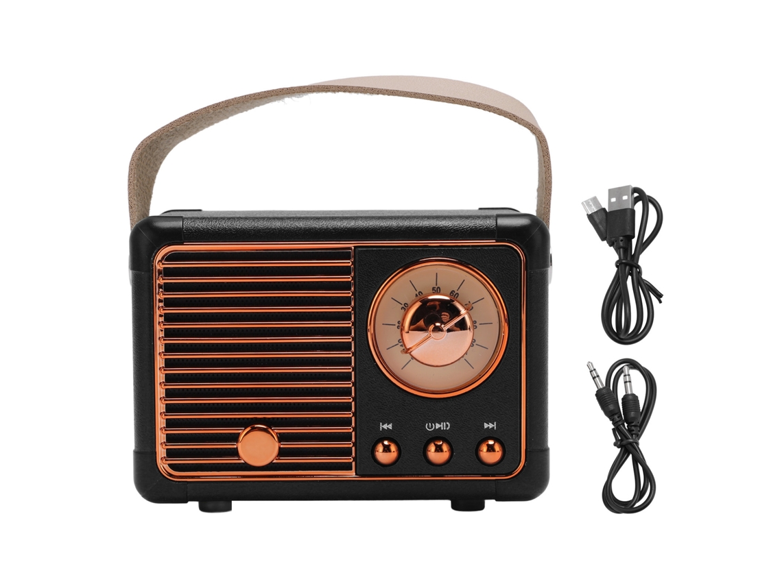 Altifalante Bluetooth LAXISCREED Mini Portátil Preto