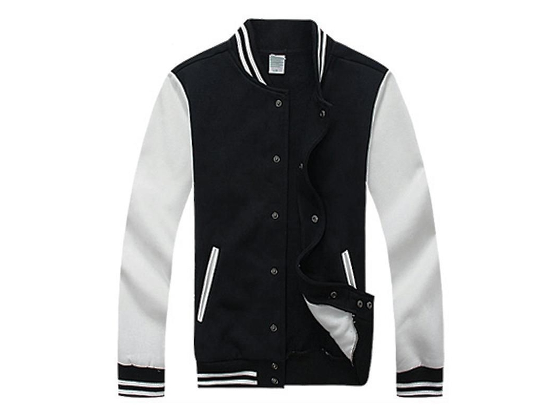 Fasst chaqueta de Béisbol para Hombres Mystdiy Con Bloques de Color