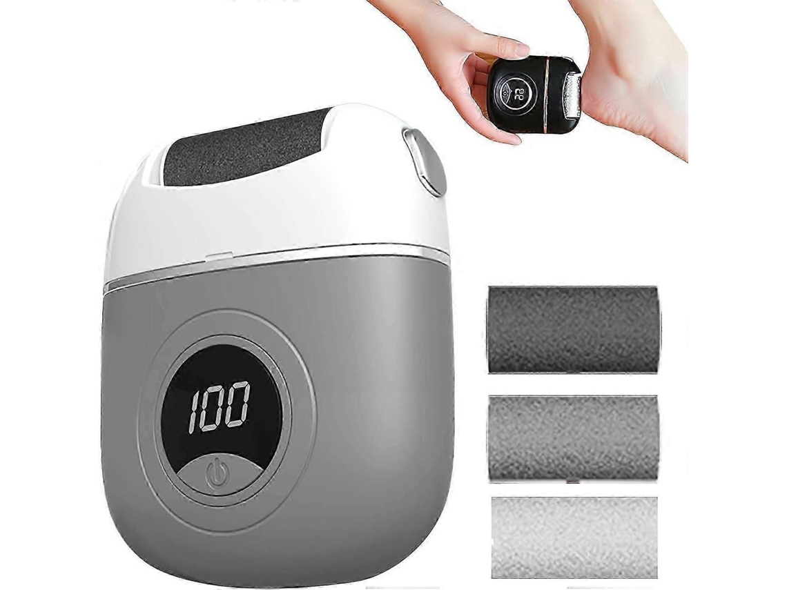 Removedor De Calos Recarregável Com Visor Digital Para Dedos, Calcanhares E Solas Dos Pés.