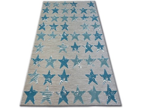 Tapete DYWANY LUSZCZOW Lisboa 27219-754 (Azul - 160 x 230 cm -Polipropileno)