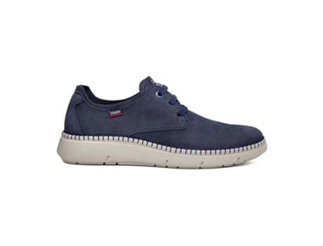 Sapatos de Homem para Desporto CALLAGHAN Cadarços Casuais Pele Azul (44)