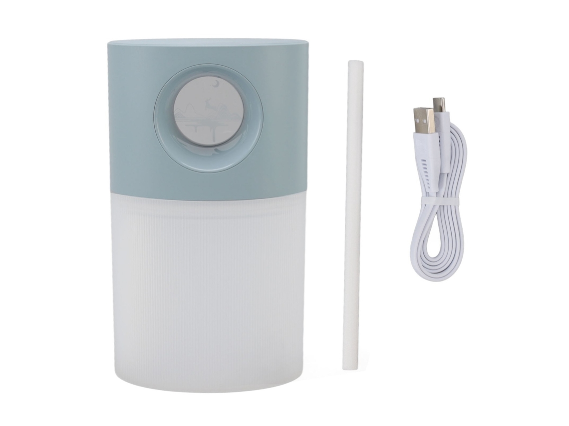 Laxiscreed Mini Umidificador Com Luz Noturna Ambiente, Fácil De Usar E Ideal Para Qualquer Ambiente