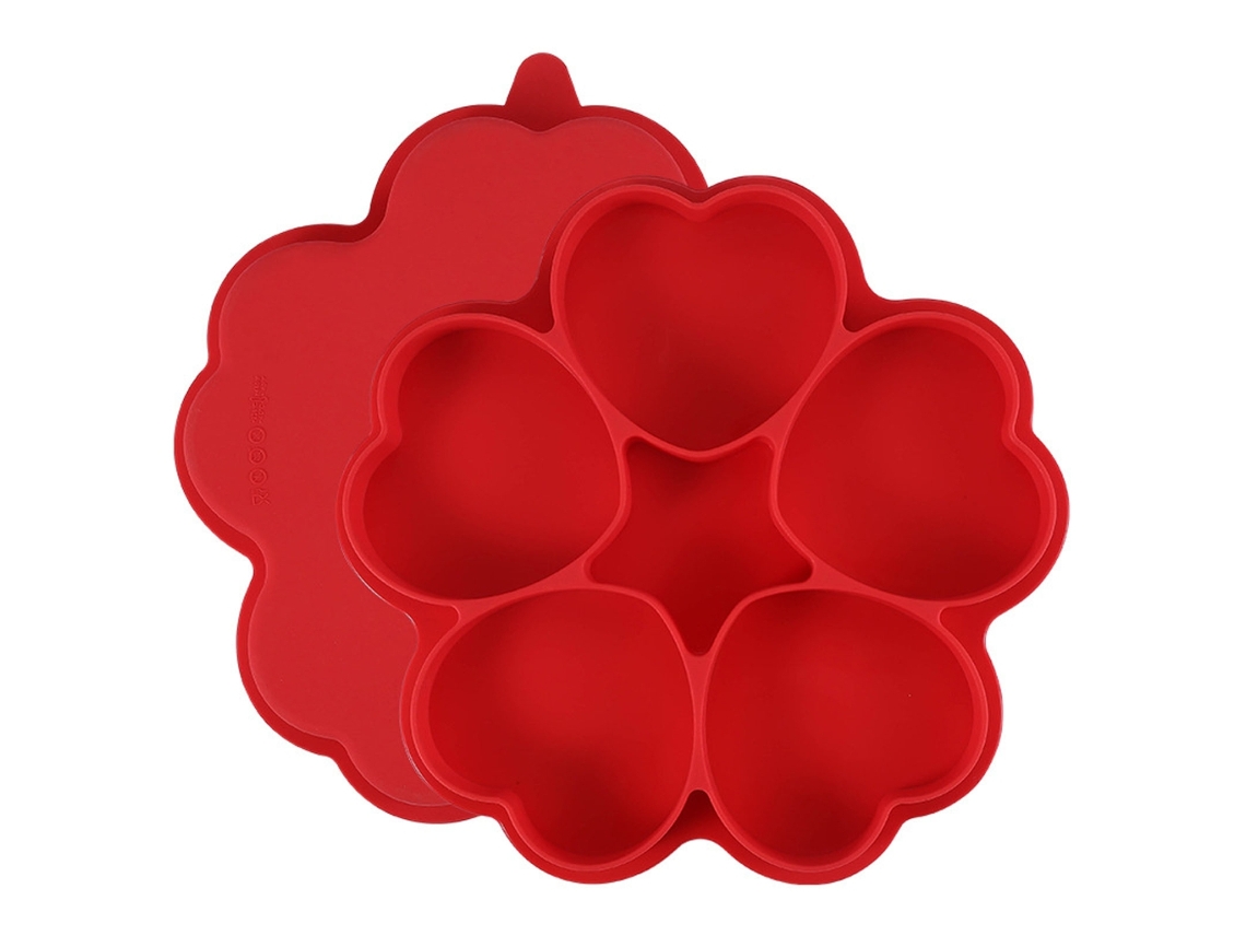 Formas De Silicone Com 5 Cavidades, Antiaderentes Para Assar, Pão, Hambúrguer, Utensílios Confeitaria