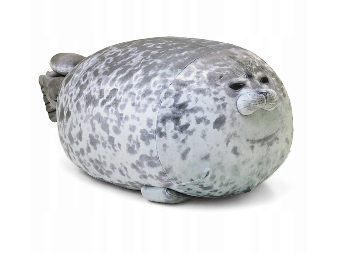 Foka Pillow Brinquedo De Pelúcia Mascote 60 Cm