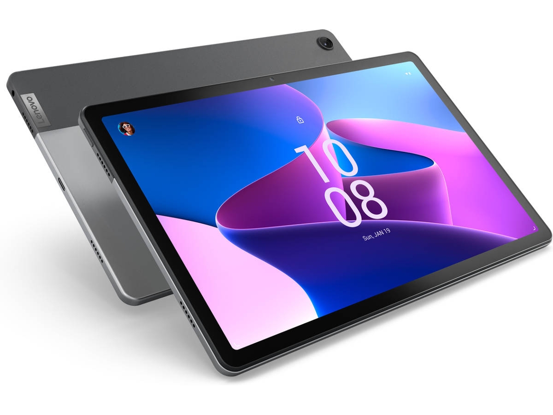 Tablet LENOVO Tab M10 Plus 3rd Gen + Capa (10.6'' - 128 GB - 4 GB RAM - Cinzento)
