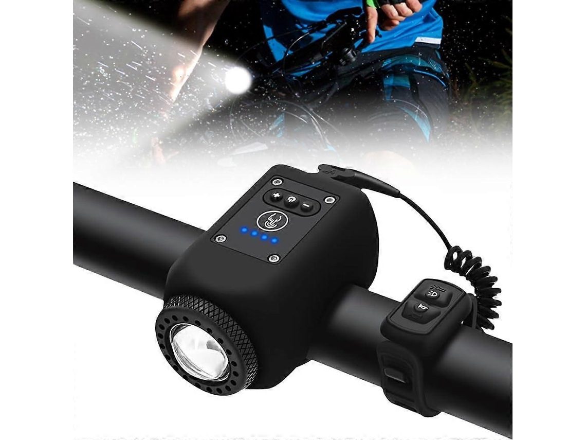 Lurelia Luz De Bicicleta Buzina Eletrônica Para Bicicleta De Montanha, Acessórios Para Bicicleta Elétrica Para Ciclismo Noturno.