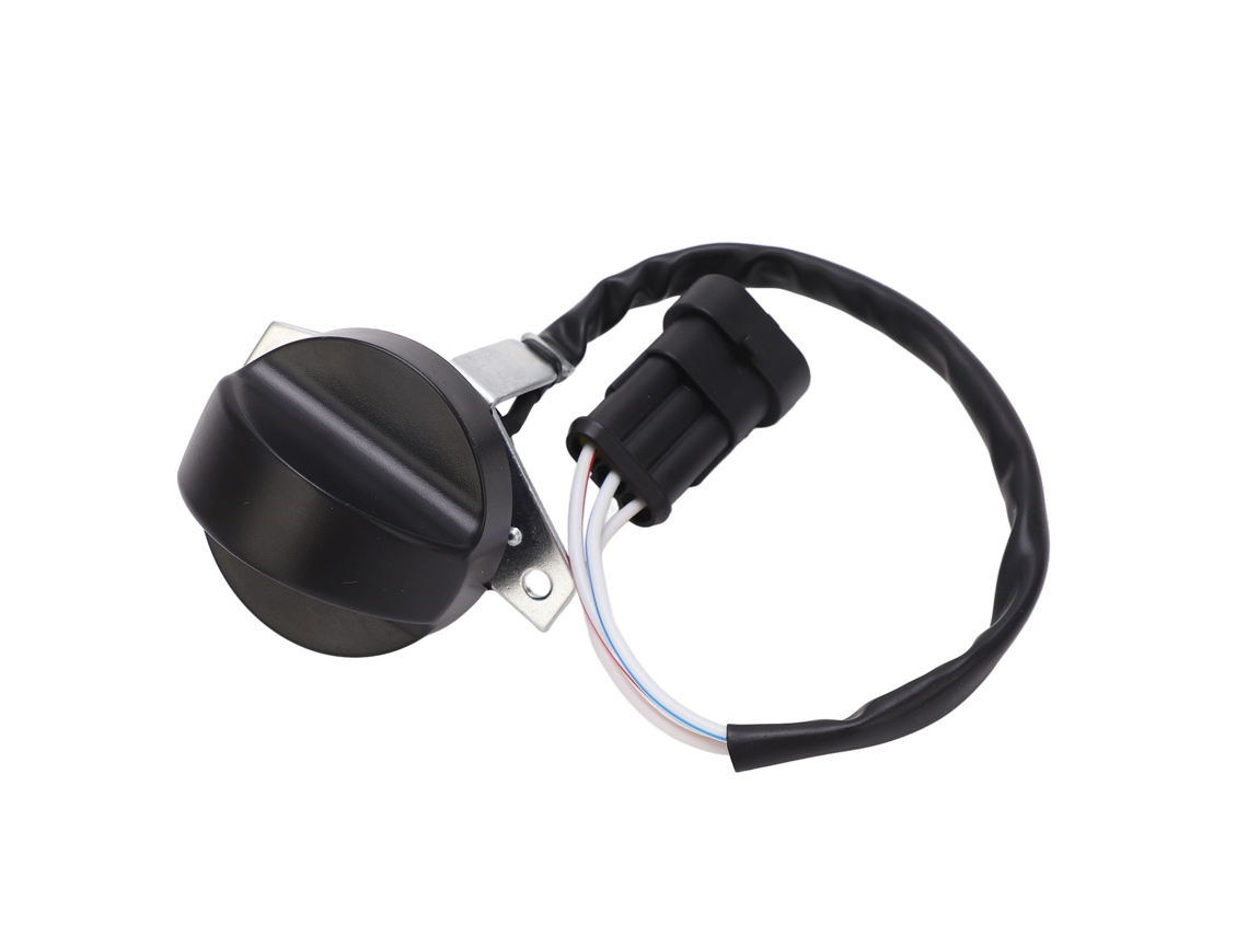 Pomo de Mandos de Motor de Acelerador Universal para Excavadora Sunward Reemplazo