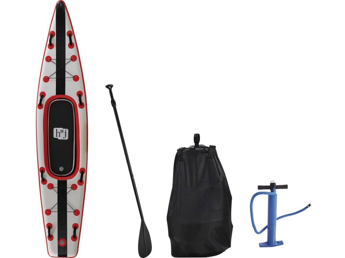 KIT Paddle HABITAT ET JARDIN Sup Wave K1 (Vermelho)