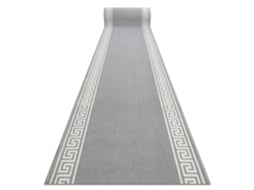 Passadeira Bcf Morad Grek Grego Cinzento 90 cm