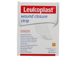 Suturas adesivas de pele Leukoplast 1 x 10 tiras 6 x 100 mm ESSITY