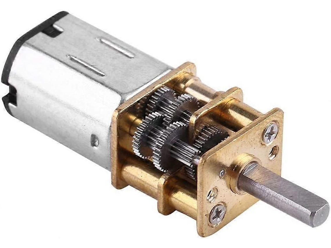Motor de Reducción de Engranaje Dc 6v Con 300rpm para Alto Torque